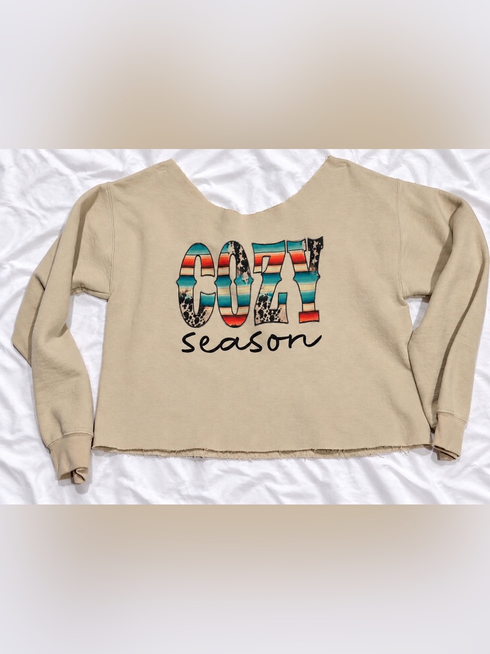 🤎 COZY Season Cropped Sweatshirt 🤎